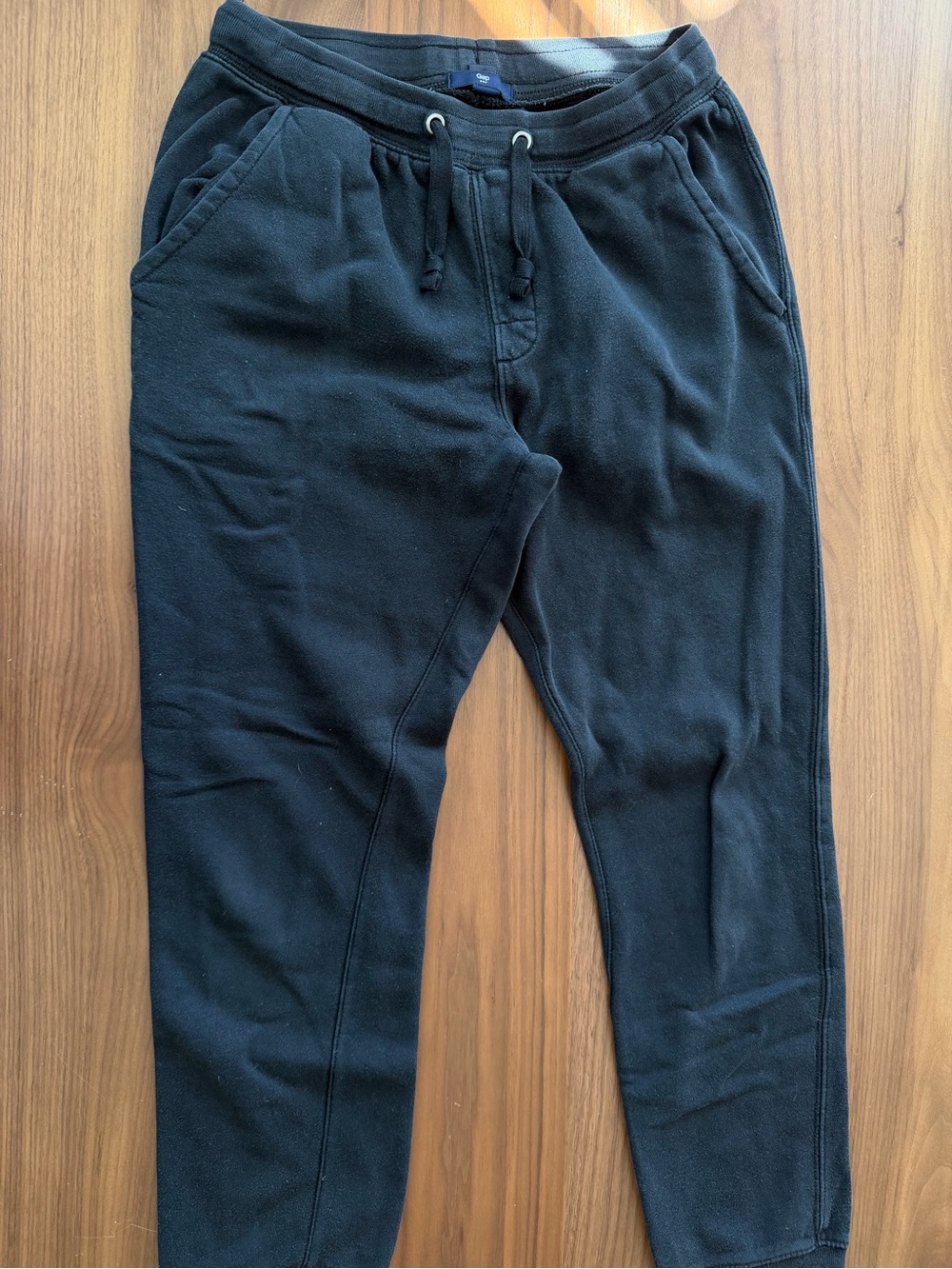 GAP Black Men's Jogger Sweatpants with Drawstring Waist